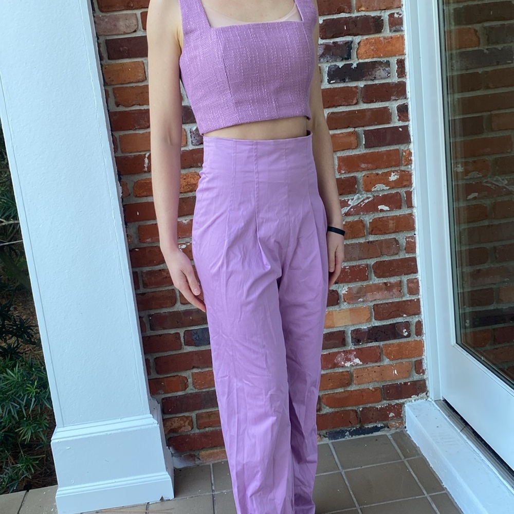 Lilac pants